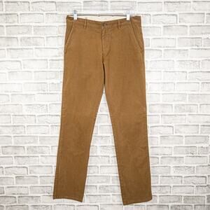 Apolis Global Citizen Slim fit Utility Chino Pants Light Brown Size 30